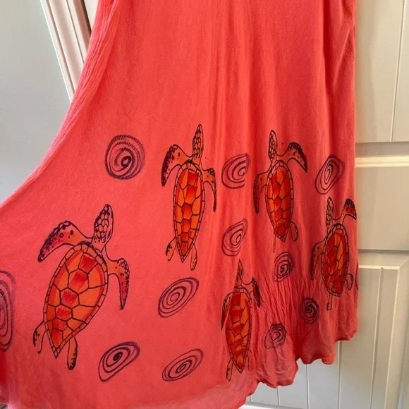 India Boutique Pink Maxi Dress One Size - Picture 4 of 8